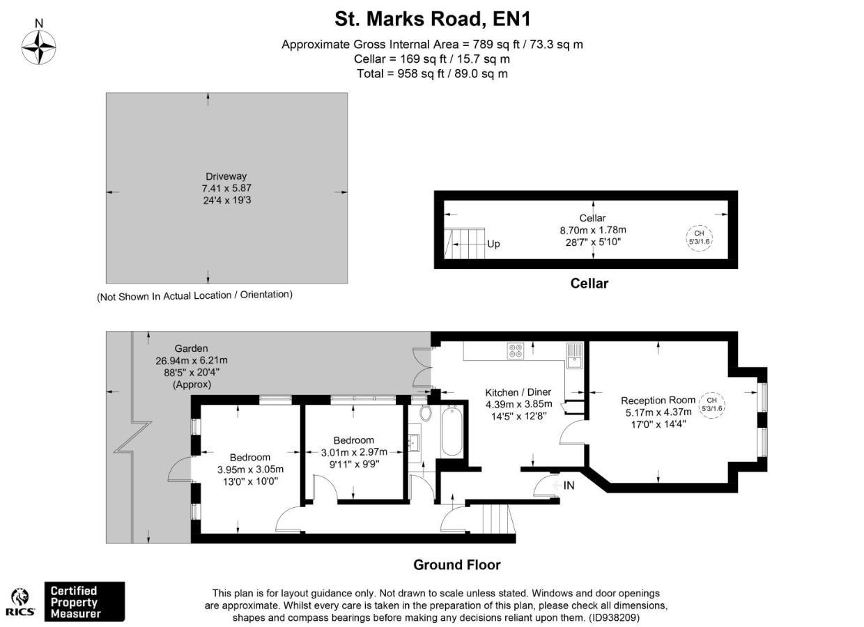 Two Bed Flat In Bush Hill Park Apartment Енфийлд Екстериор снимка